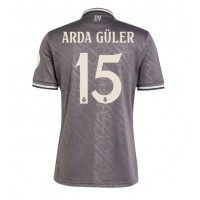 Real Madrid Arda Guler #15 Kolmaspaita 2024-25 Lyhythihainen